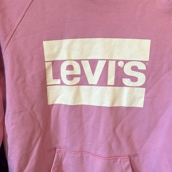Pink Levi’s hoodie - Picture 2 of 3